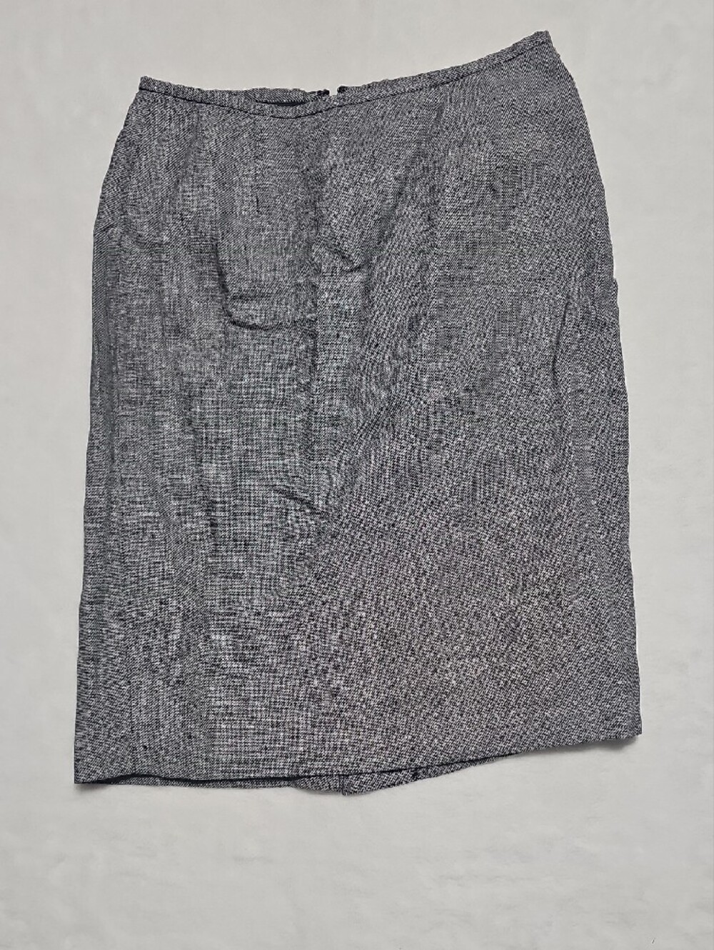 Calvin Klein Gray Short-Sleeve Peplum Midi Dress Suit - Picture 7 of 11